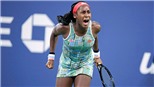 Tay vợt 15 tuổi Coco Gauff gây sốc với những bước nhảy vĩ đại