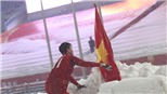 Chuyện nghề báo: Khoảnh khắc đỏ giữa tuyết trắng Thường Châu