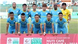 Sanna Khánh Hòa gần tấm huy chương V-League 2018