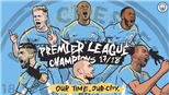 Man City xứng danh là nhà vua Premier League vĩ đại nhất