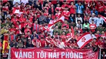 CĐV Hải Phòng bắt đầu 'đáng yêu'