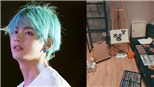 V (BTS) giới thiệu studio nghệ thuật đầy ấn tượng với ARMY