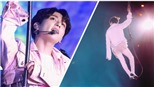 Jungkook bay trên sân khấu SVĐ Rose Bowl, trình diễn solo ‘Euphoria’