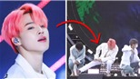 Fan sốt ruột khi thấy hình ảnh Jimin BTS phải gắng gượng như thế nào với cái chân đau