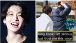 BTS: Jungkook chạy trốn như đứa trẻ khi nhất quyết không để Jin buộc tóc hộ