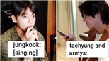 BTS: Dù có mỉa mai nhưng V vẫn thể hiện là fan ‘cuồng’ của Jungkook