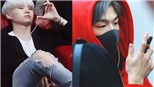 Fan nhận ra Suga BTS và Kang Daniel có cách cầm ‘dế’ cực khác người