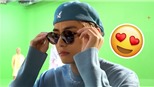 V BTS muốn chọn kính râm phù hợp, hỏi một đằng chọn một nẻo