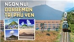 Nhiếp ảnh gia phát hiện ngọn núi tại Phú Yên cực giống ngọn núi sau trường nổi tiếng trong truyện Doraemon