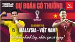 Dự đoán Vòng loại World Cup 2022: Trận Malaysia vs Việt Nam