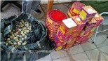 Tạm giữ đối tượng mua bán, vận chuyển pháo trái phép