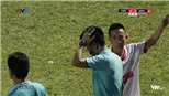 Thanh Hóa - Nam Định: Trợ lý trọng tài bị tấn công bằng vật thể lạ