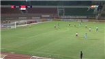 VIDEO: SIÊU PHẨM 'lá vàng rơi' của Nghiêm Xuân Tú vào lưới Sài Gòn FC