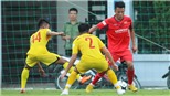 U22 Việt Nam đấu tập với 'quân xanh' Viettel