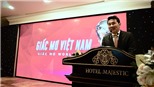 Ứng viên Phó Chủ tịch VFF 'mơ' đưa Việt Nam tới World Cup