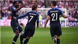 ĐIỂM NHẤN Pháp 2-1 Đức: Kỷ lục buồn cho Đức. Griezmann là cầu thủ của trận đấu lớn