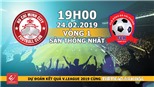 Xem trực tiếp CLB TPHCM vs Hải Phòng (19h00, 24/2), vòng 1 V-League 2019
