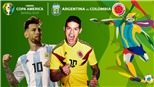 Soi kèo bóng đá Argentina vs Colombia. Trực tiếp Copa America 2019