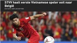 Truyền thông Bỉ phấn khích khi Công Phượng gia nhập Sint Truidense