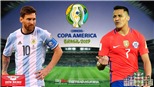 Soi kèo Argentina vs Chile (2h00, 07/07). Trực tiếp bóng đá Copa 2019