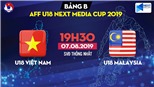 Nhận định và trực tiếp U18 Việt Nam vs U18 Malaysia (19h30 ngày 7/8)