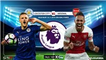 Soi kèo Leicester đấu với Arsenal. K+, K+PM trực tiếp bóng đá Ngoại hạng Anh hôm nay