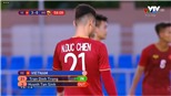 Đình Trọng... vào thay người ở trận thắng U22 Brunei trong khi đang bình luận trên VTV