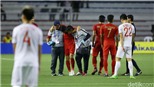 Evan Dimas bỏ qua cho pha phạm lỗi của Văn Hậu, chúc mừng chiến thắng của U22 Việt Nam
