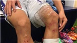Quế Ngọc Hải vào bóng ghê rợn với Văn Kiên trong trận derby Thủ đô