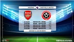 VIDEO soi kèo Arsenal vs Sheffield. Vòng 23 Giải ngoại hạng Anh. Trực tiếp K+PM 	