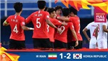 U23 Iran 1-2 U23 Hàn Quốc: Người Hàn vào Tứ kết sớm 1 lượt đấu