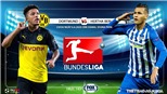 Soi kèo bóng đá Dortmund vs Hertha Berlin. Vòng 30 Bundesliga. Trực tiếp FOX Sports 