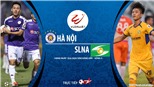 Soi kèo bóng đá Hà Nội vs SLNA. VTV6 trực tiếp vòng 5 V.League 2020