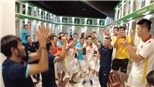 Tuyển futsal Việt Nam hát vang 'Như có Bác Hồ trong ngày vui đại thắng'