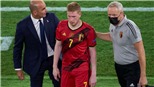 De Bruyne và Eden Hazard chấn thương, có thể vắng mặt trận tứ kết Ý vs Bỉ