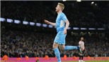 Man City 2-0 Brentford: Mahrez và De Bruyne ghi bàn, Man City bỏ xa Liverpool 12 điểm