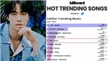 Jin 'vượt' mọi thành viên của BTS trên Hot Trending Songs của Billboard