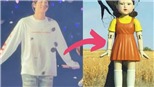 Jin BTS hóa búp bê 'Trò chơi con mực' khiến fan thích thú