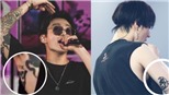 Loạt hình xăm đôi, nhóm của nghệ sĩ K-pop