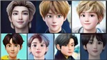 ARMY 'điên đảo' với loạt ảnh BTS phong cách hoạt hình Disney