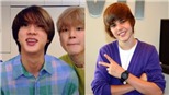 Jin BTS gây bão mạng xã hội vì... giống Justin Bieber thời mới nổi