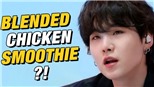 Suga BTS gây 'sốc' với công thức sinh tố cho bữa sáng