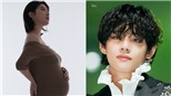 Nữ ca sĩ Hàn ngắm V BTS hàng ngày khi mang thai