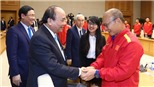 Thủ tướng Nguyễn Xuân Phúc gặp mặt đội tuyển Việt Nam vừa vô địch AFF Cup 2018