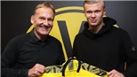Erling Haaland chính thức gia nhập Dortmund, hợp đồng tới 2024