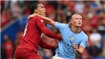 Liverpool vs Man City: Van Dijk háo hức được đối đầu Haaland và De Bruyne