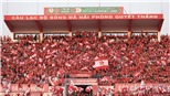 CĐV Hải Phòng 'nhuộm đỏ' sân Lạch Tray, ghi nhận kỷ lục khán giả đến sân