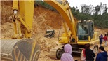 Đình chỉ việc khai thác đất sau khi xảy ra tai nạn làm một người chết tại huyện Quốc Oai 
