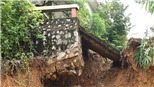 VIDEO: Tháp anten truyền hình Thái Nguyên cao 100m bị đe dọa vì sạt lở taluy