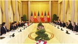 Tổng Bí thư, Chủ tịch nước Nguyễn Phú Trọng hội đàm với Tổng thống Hoa Kỳ Donald Trump